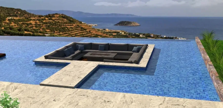 VILLA MOCHLOS Luxury villa with swimming pool