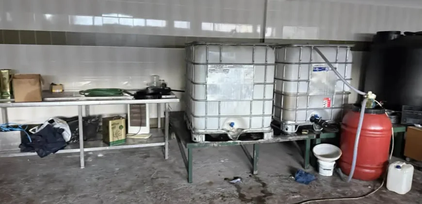 Olive oil mill in the Peloponnese